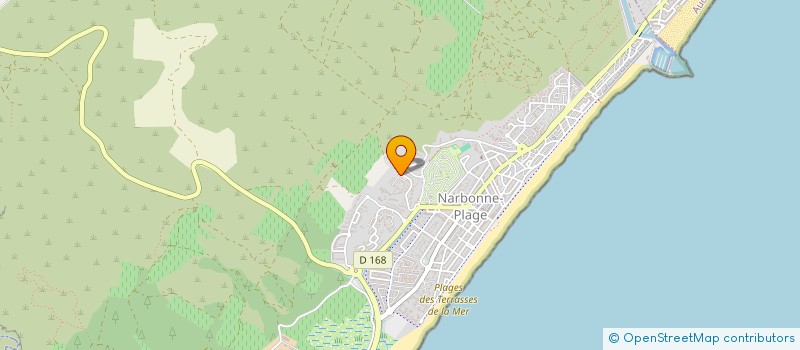 localisation de l'entreprise MADAME LYDIE LONGEVILLE  NARBONNE