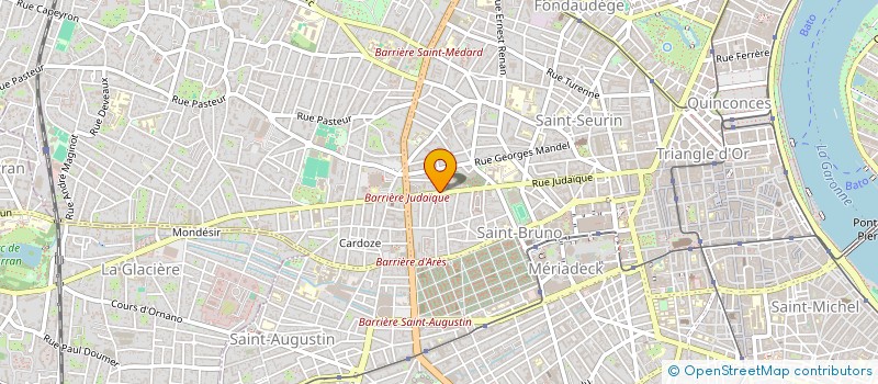 localisation de l'entreprise MADAME LYDIE LUSSIER  BORDEAUX