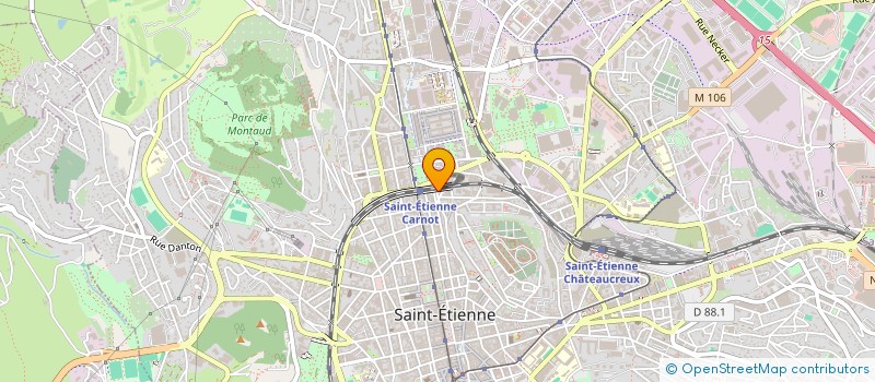 localisation de l'entreprise MADAME LYDIE LYDIE ADELAIDE  SAINT-ETIENNE