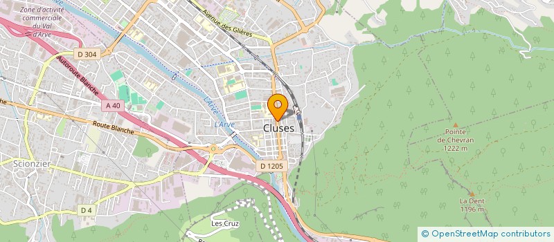 localisation de l'entreprise MADAME LYDIE MARCHESCHI  CLUSES