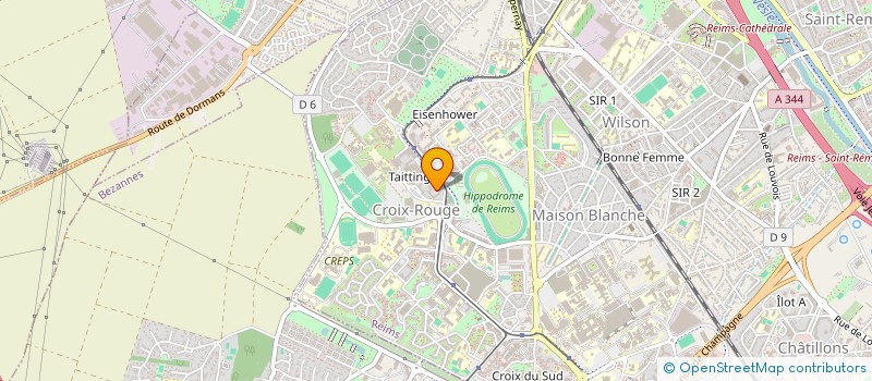 localisation de l'entreprise MADAME LYDIE MARCOUP  REIMS