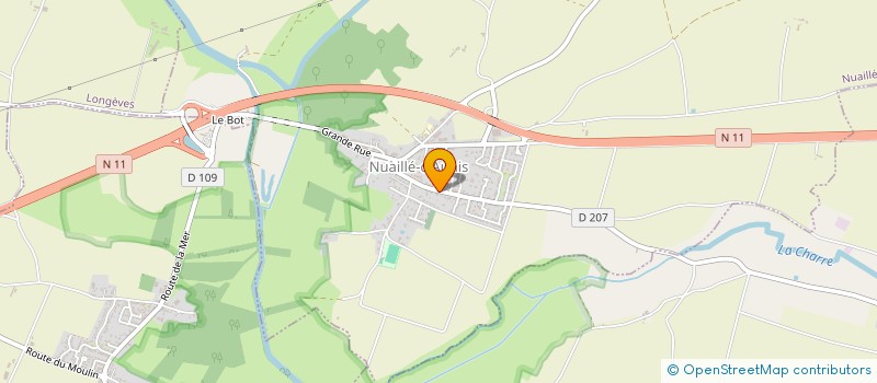 localisation de l'entreprise MADAME LYDIE MAROTEIX  NUAILLE-D'AUNIS