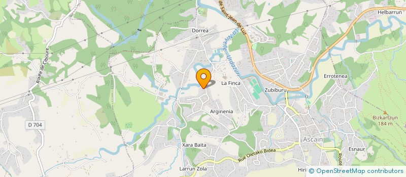 localisation de l'entreprise MADAME LYDIE MARTIN à ASCAIN