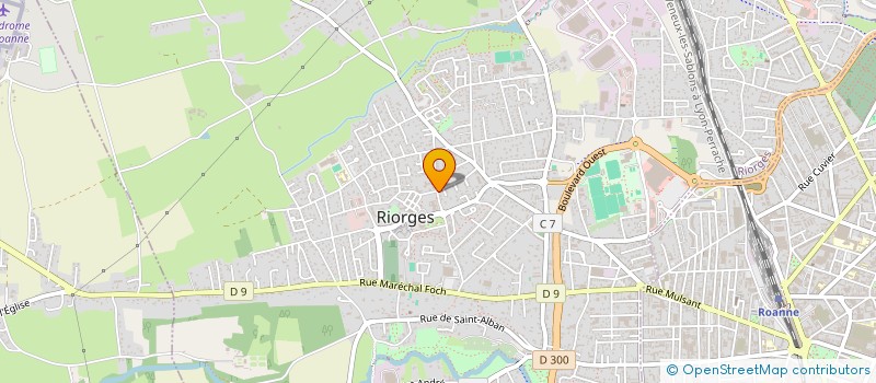 localisation de l'entreprise MADAME LYDIE MARTIN  CHASSE-SUR-RHONE