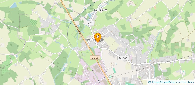 localisation de l'entreprise MADAME LYDIE MENAGER  LA FLECHE