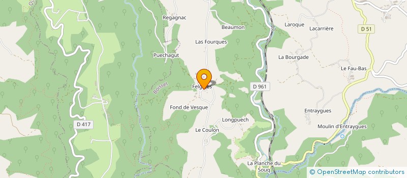localisation de l'entreprise MADAME LYDIE MIALET à BOISSET