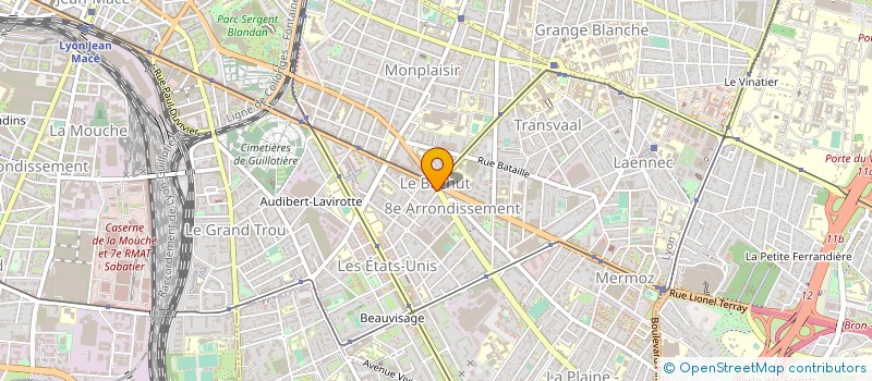 localisation de l'entreprise MADAME LYDIE MISOL  LYON