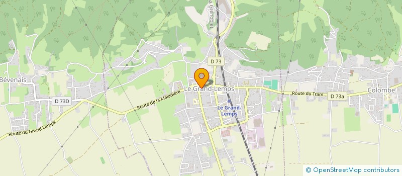 localisation de l'entreprise MADAME LYDIE MONTEIL  LE GRAND-LEMPS