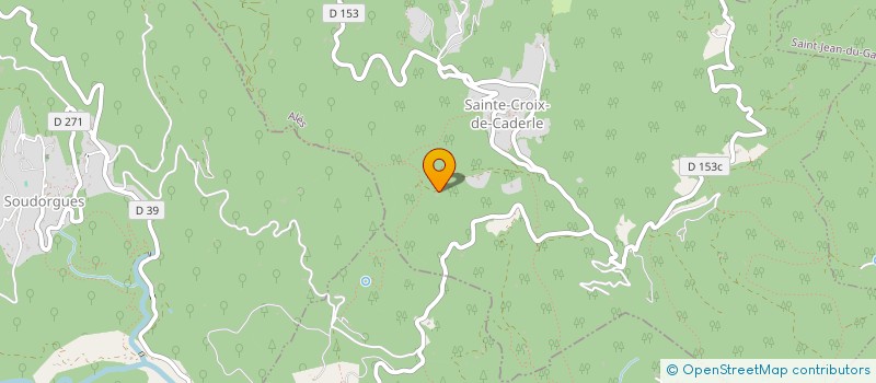 localisation de l'entreprise MADAME LYDIE MOREL  SAINTE-CROIX-DE-CADERLE