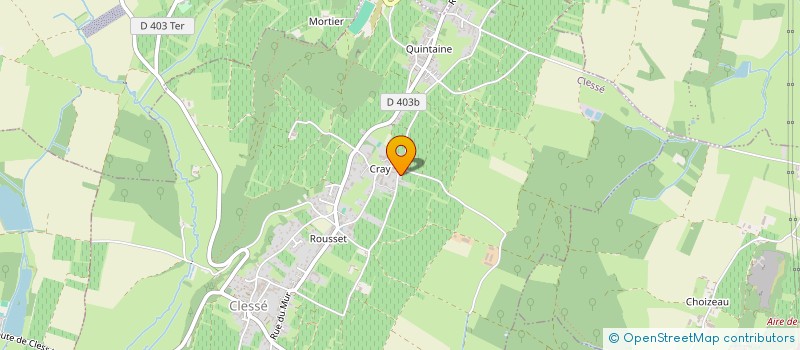 localisation de l'entreprise MADAME LYDIE MOUISSET  CLESSE