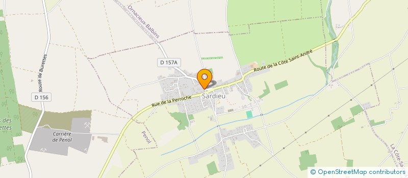 localisation de l'entreprise MADAME LYDIE MOULARD  SARDIEU