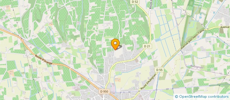 localisation de l'entreprise MADAME LYDIE MOULIN  SARRIANS