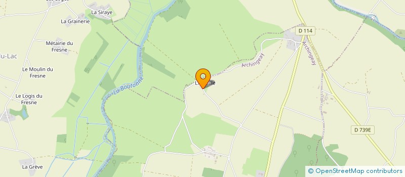 localisation de l'entreprise MADAME LYDIE NASSIVET  ARCHINGEAY