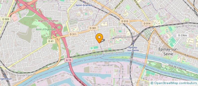 localisation de l'entreprise MADAME LYDIE NELSON  EPINAY-SUR-SEINE