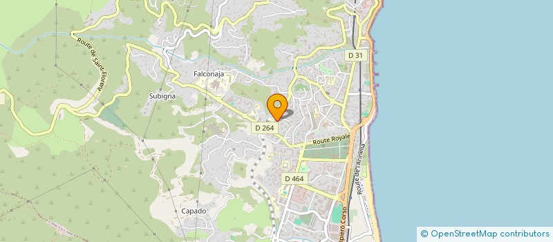 localisation de l'entreprise MADAME LYDIE NIZAN à BASTIA