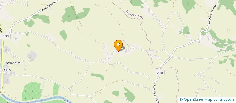 localisation de l'entreprise MADAME LYDIE PAGES  AMBRES