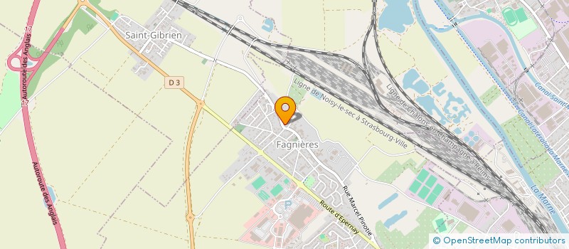 localisation de l'entreprise MADAME LYDIE PAQUIER  FAGNIERES