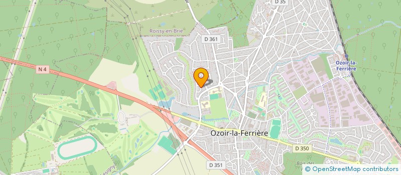 localisation de l'entreprise MADAME LYDIE PASGRIMAUD  OZOIR-LA-FERRIERE