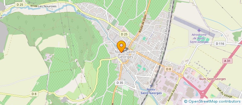 localisation de l'entreprise MADAME LYDIE PASQUIER à NUITS-SAINT-GEORGES
