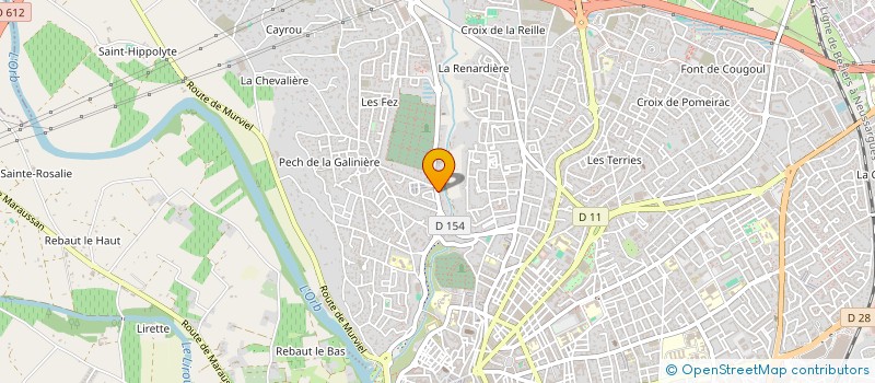 localisation de l'entreprise MADAME LYDIE PASTOR  BEZIERS