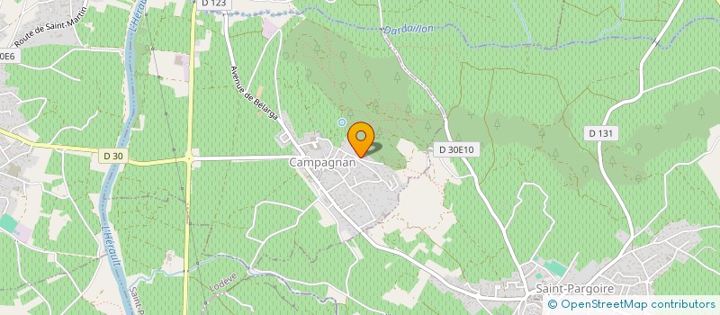 localisation de l'entreprise MADAME LYDIE PAULO  CAMPAGNAN