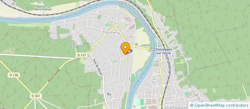 localisation de l'entreprise MADAME LYDIE PAYET  THOMERY