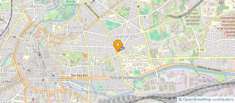 localisation de l'entreprise MADAME LYDIE PENHOUET  RENNES