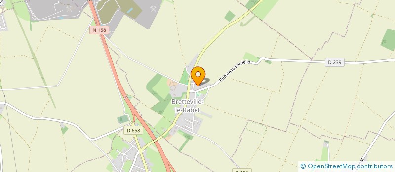 localisation de l'entreprise MADAME LYDIE PEROUELLE à BRETTEVILLE-LE-RABET