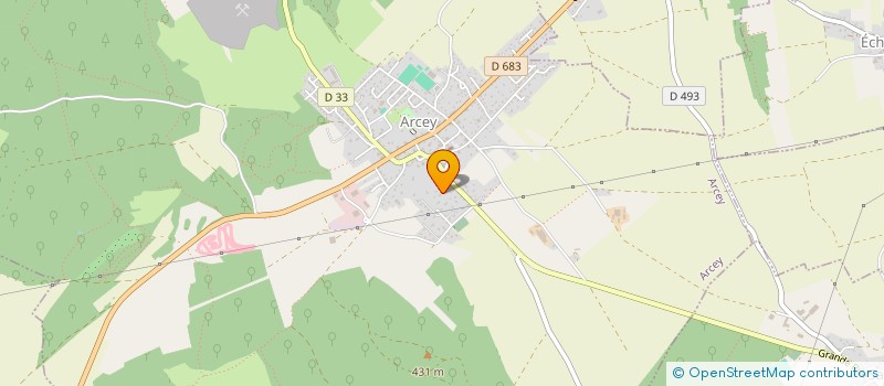 localisation de l'entreprise MADAME LYDIE PETITGERARD  ARCEY