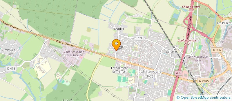 localisation de l'entreprise MADAME LYDIE PHILIPPON  CHATENOY-LE-ROYAL