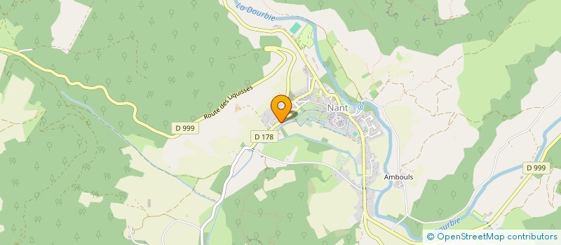 localisation de l'entreprise MADAME LYDIE PLANO  NANT