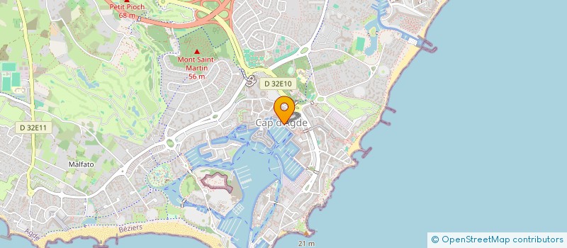 localisation de l'entreprise MADAME LYDIE REYNES  AGDE