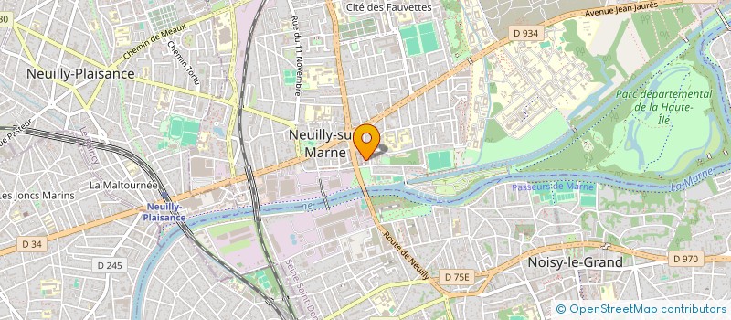 localisation de l'entreprise MADAME LYDIE RIVAULT à NEUILLY-SUR-MARNE