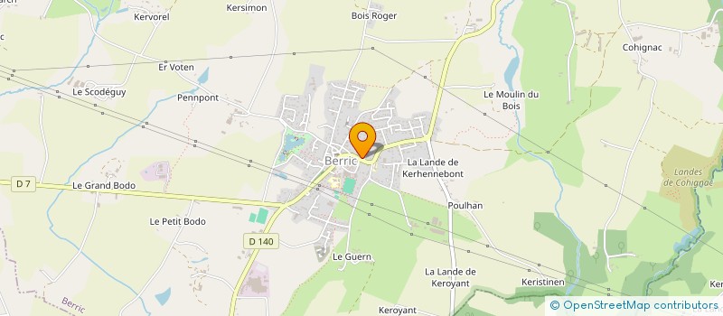 localisation de l'entreprise MADAME LYDIE ROETYNCK à BERRIC