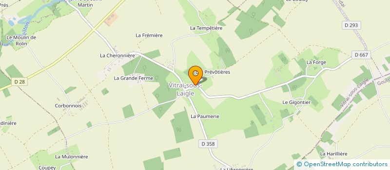 localisation de l'entreprise MADAME LYDIE RONDEAU à VITRAI-SOUS-L AIGLE