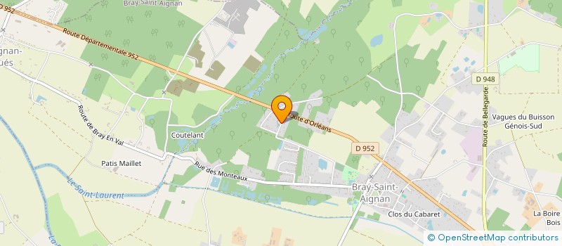 localisation de l'entreprise MADAME LYDIE ROUSSET à LES BORDES