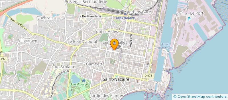localisation de l'entreprise MADAME LYDIE SACHAU à SAINT-NAZAIRE