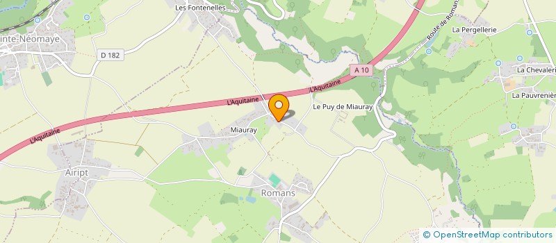 localisation de l'entreprise MADAME LYDIE SAINVET  ROMANS