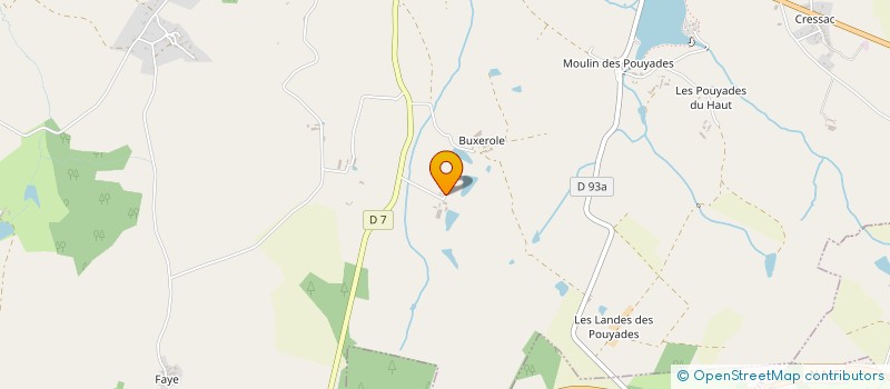 localisation de l'entreprise MADAME LYDIE SANTER à MAGNAC-LAVAL