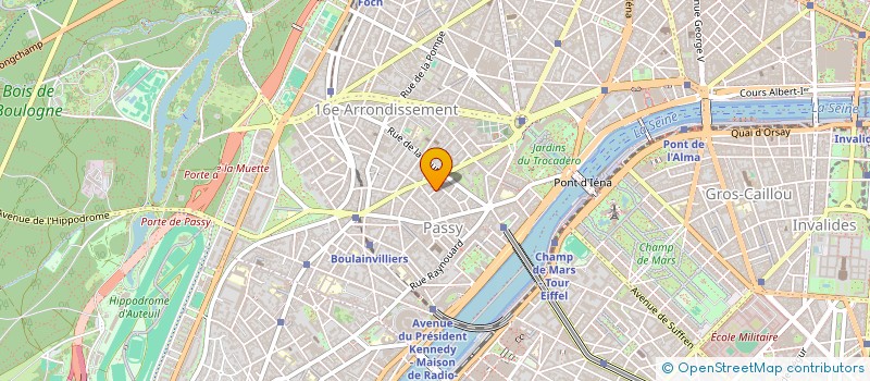 localisation de l'entreprise MADAME LYDIE SARTOUT  PARIS