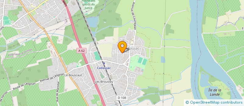 localisation de l'entreprise MADAME LYDIE SCHMITTER  CADAUJAC