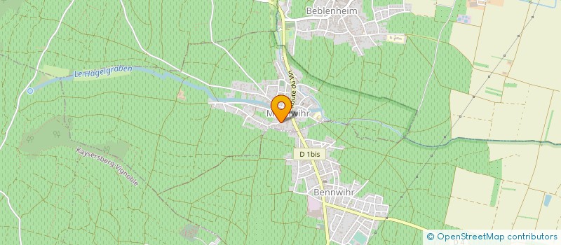 localisation de l'entreprise MADAME LYDIE SIGRIST  MITTELWIHR