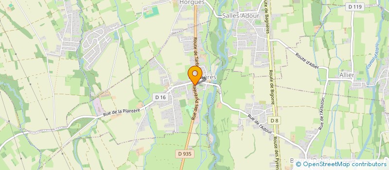 localisation de l'entreprise MADAME LYDIE SIMON  MOMERES