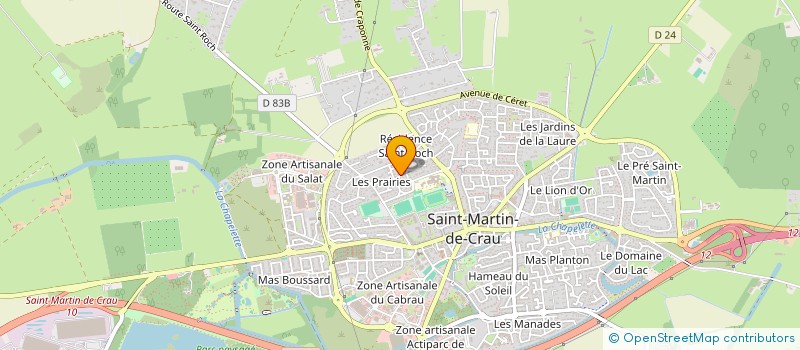 localisation de l'entreprise MADAME LYDIE SOCIAS à SAINT-MARTIN-DE-CRAU