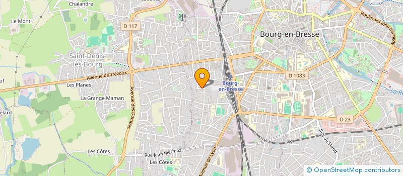 localisation de l'entreprise MADAME LYDIE SUCHET à BOURG-EN-BRESSE