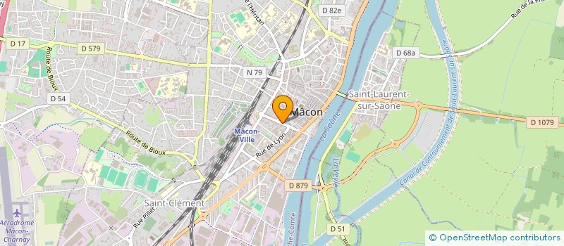 localisation de l'entreprise MADAME LYDIE TEIXEIRA  MACON