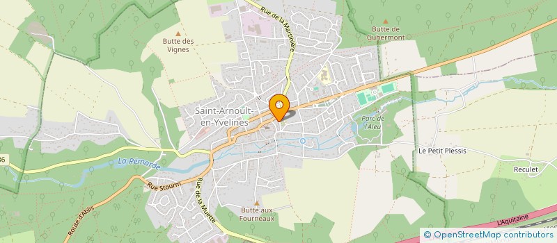 localisation de l'entreprise MADAME LYDIE THEVENET  LES SABLES-D'OLONNE