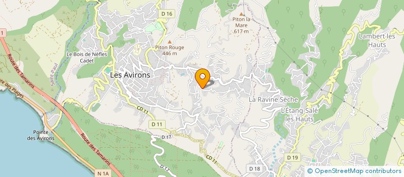 localisation de l'entreprise MADAME LYDIE THIERRY  LES AVIRONS