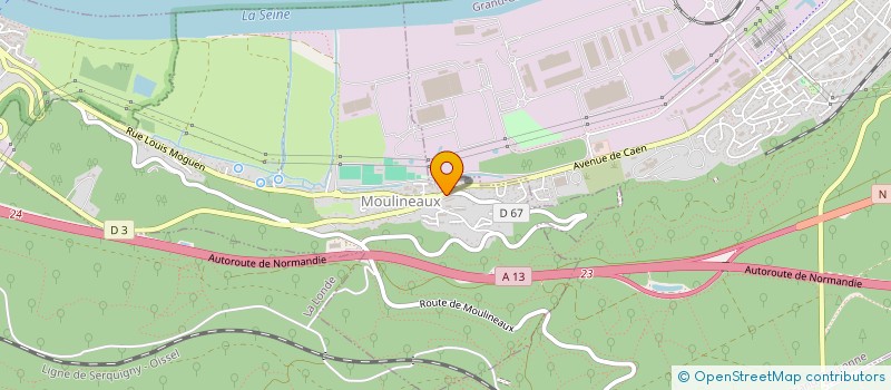 localisation de l'entreprise MADAME LYDIE THOUMYRE  MOULINEAUX