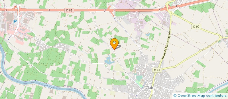 localisation de l'entreprise MADAME LYDIE TORRENTS à CLAIRA